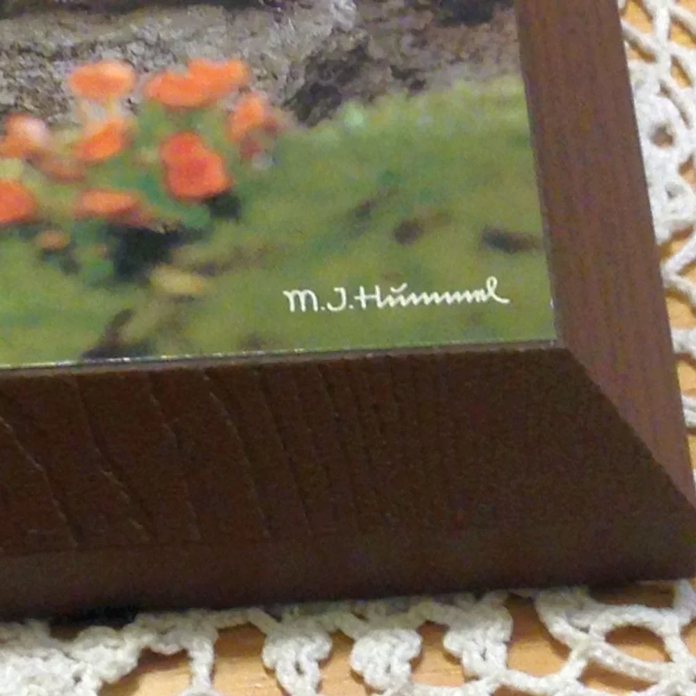 Vintage M. J. Hummel wall plaques, by ars / Renner Davis
